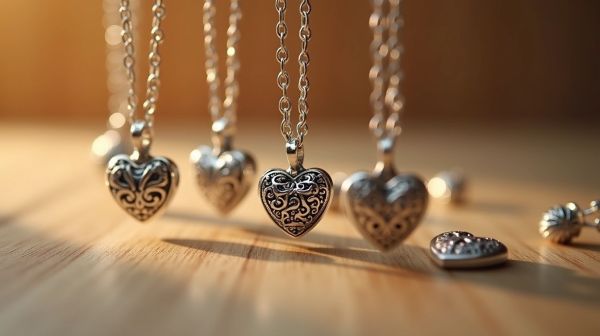 Make your statement with unique heart charms for jewelry